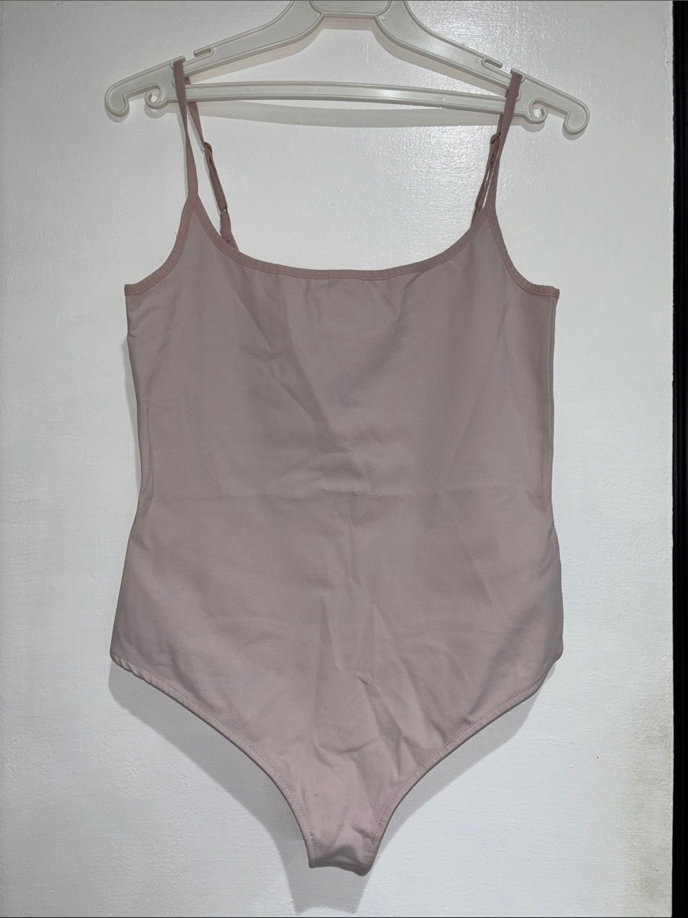 Free People Light Pink Bodysuit